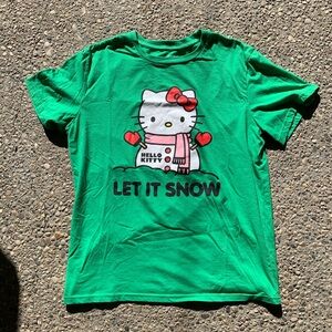 Hello Kitty Snowman T-Shirt